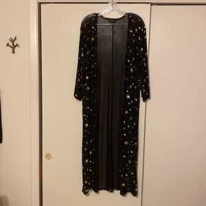 Starry Mesh Kimono